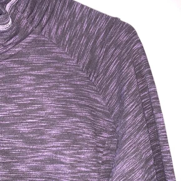 Avalanche Womens Purple Space-Dye Long Sleeve Pullover XL 55% Cotton & 45% Polye - Picture 6 of 12